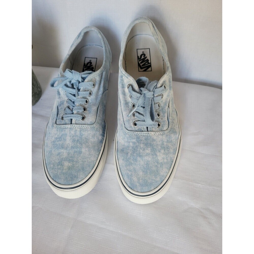Vans Authentic 13 Men's Blue Canvas Low Top Sneakers